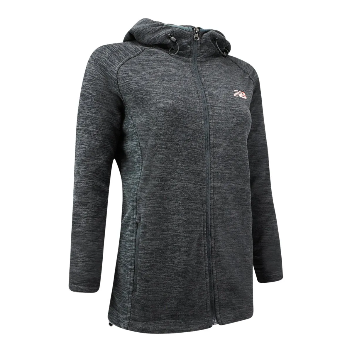 New Balance Women's Full Zip Fleece Hooded Jacket