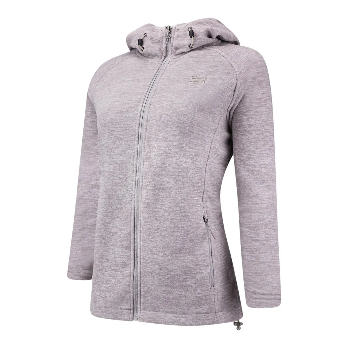 New Balance Women's Full Zip Fleece Hooded Jacket