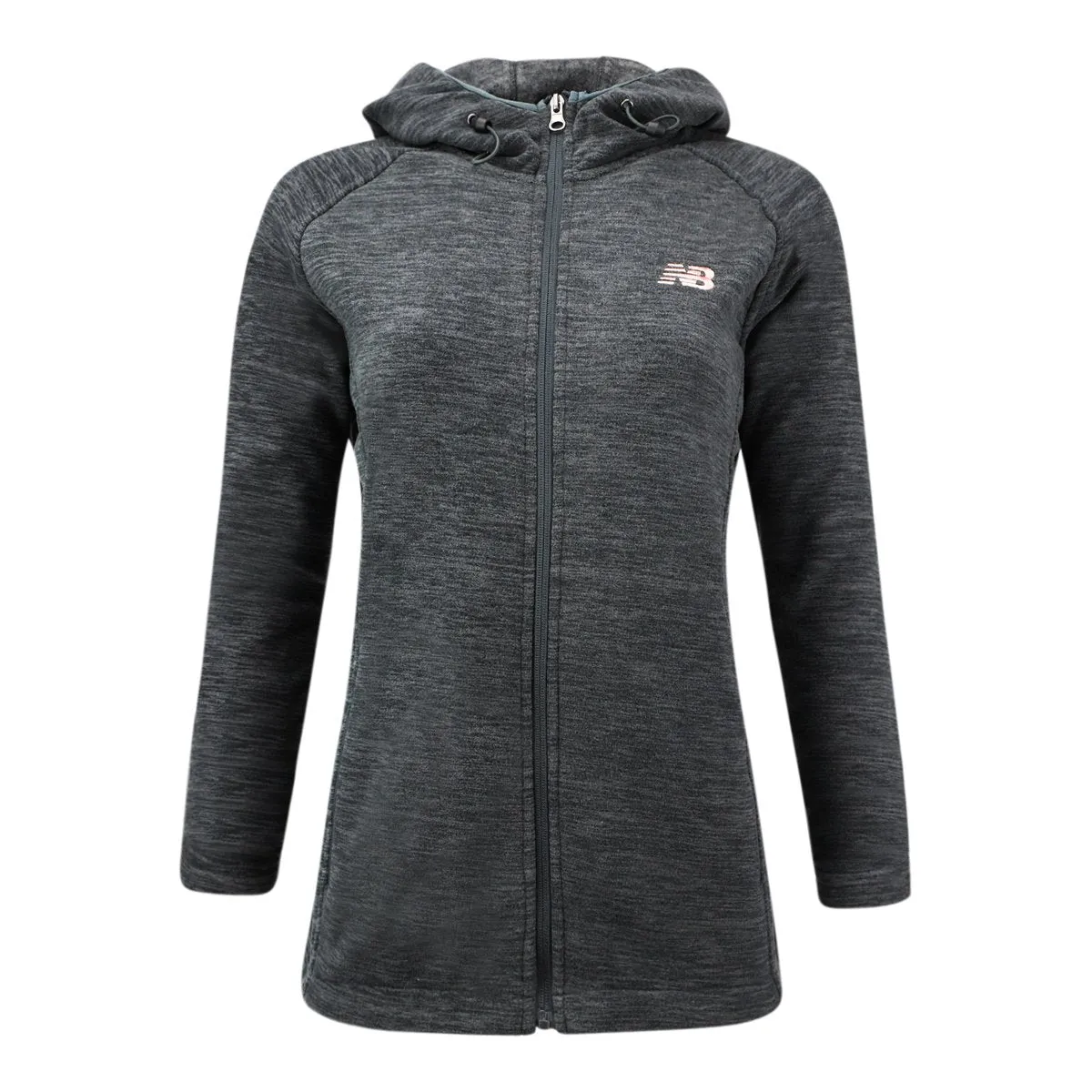 New Balance Women's Full Zip Fleece Hooded Jacket