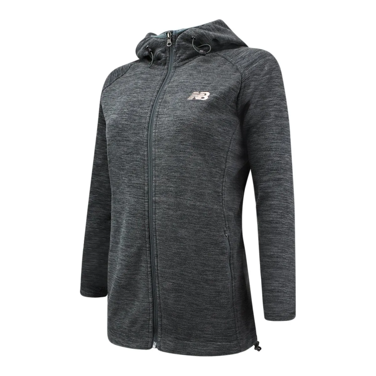 New Balance Women's Full Zip Fleece Hooded Jacket