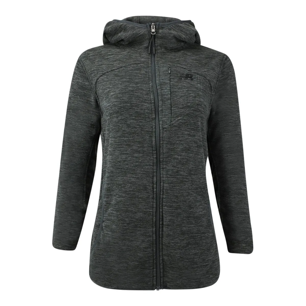 New Balance Women's Full Zip Polar Fleece Hooded Jacket