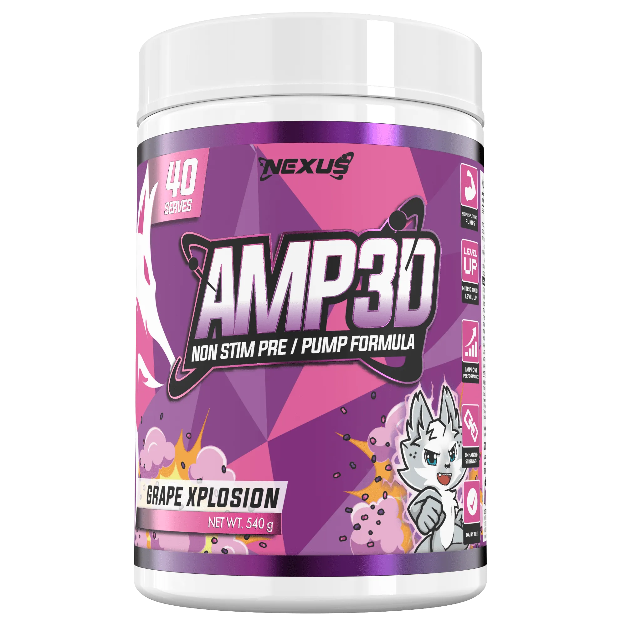 Nexus Sports Nutrition Amp3d Pump Formula