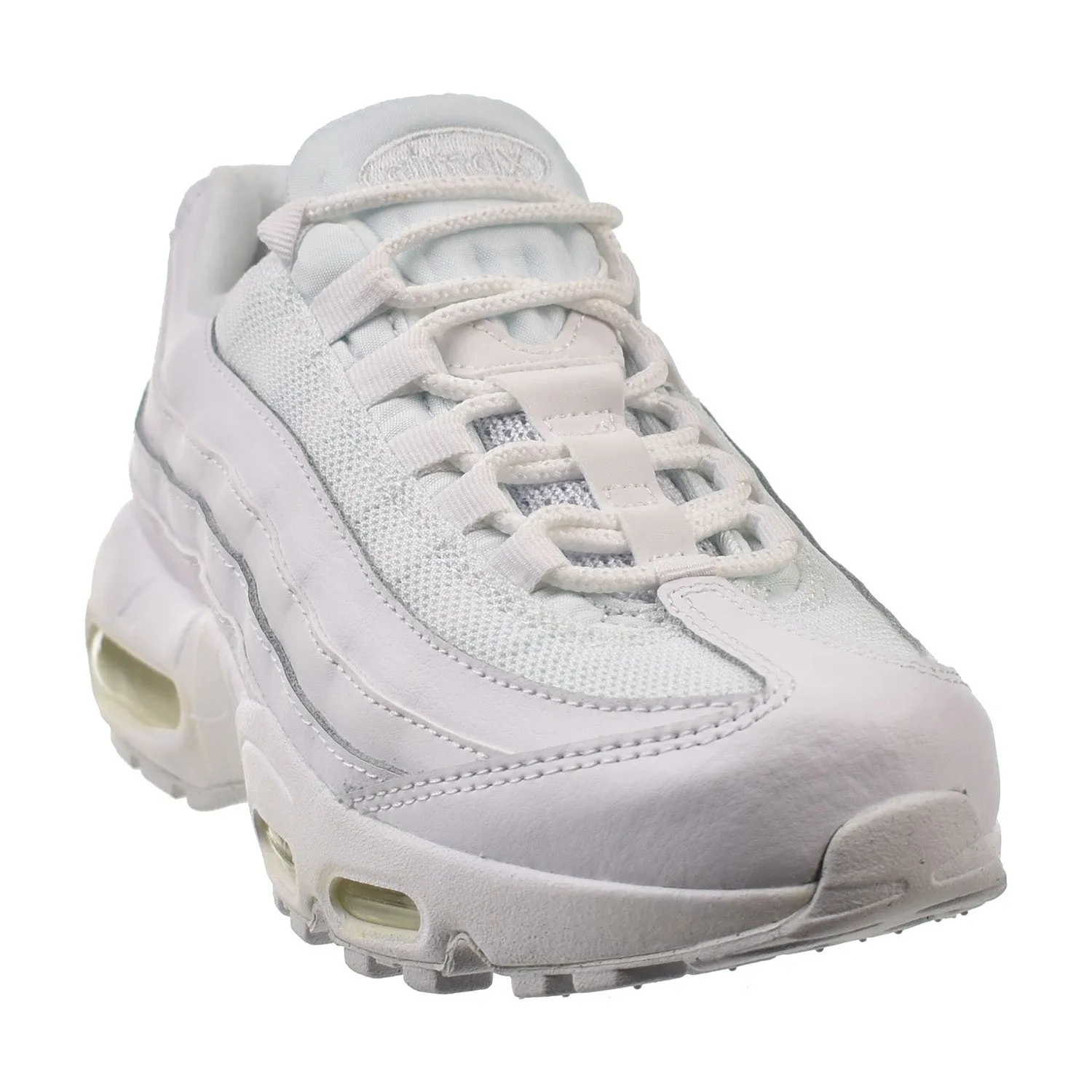 Nike Air Max 95 Recraft (GS) Big Kids' Shoes Triple White