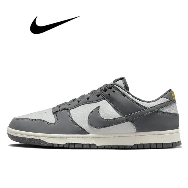 Nike Dunk Retro Black White Skateboarding Shoes - Classics for Men & Women, Genuine Leather, Non-Slip, Comfortable SB Running Sneakers