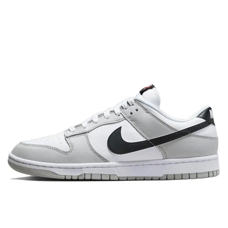 Nike Dunk Retro Black White Skateboarding Shoes - Classics for Men & Women, Genuine Leather, Non-Slip, Comfortable SB Running Sneakers