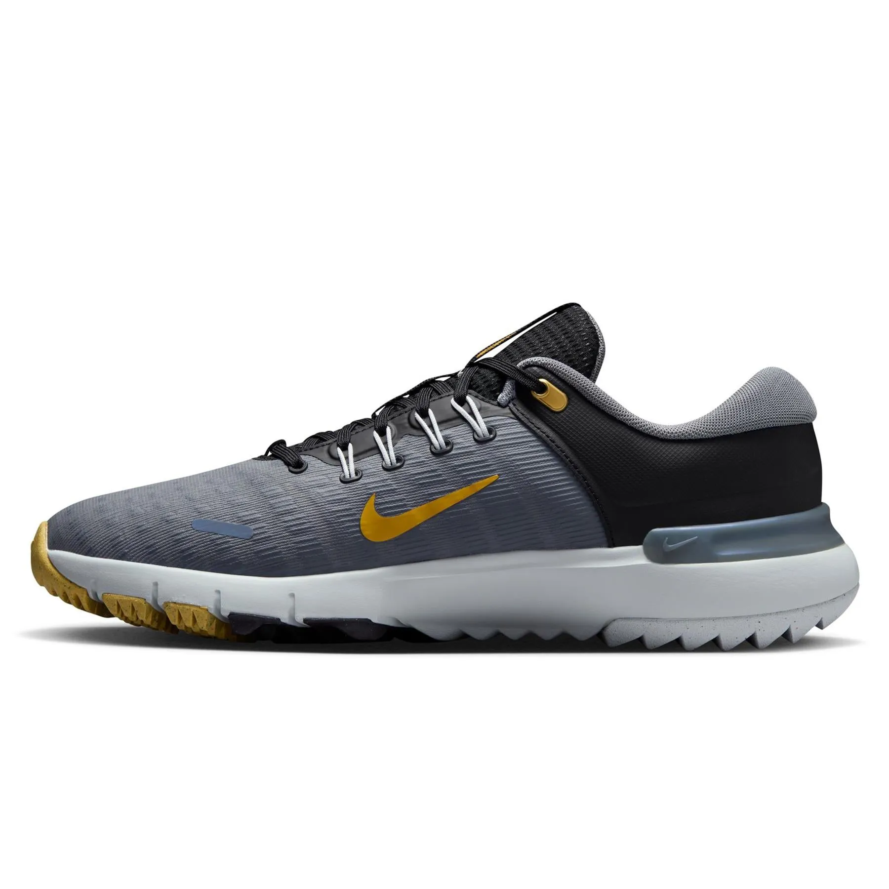 Nike Free Golf Shoes Black/Infinite Gold - W24