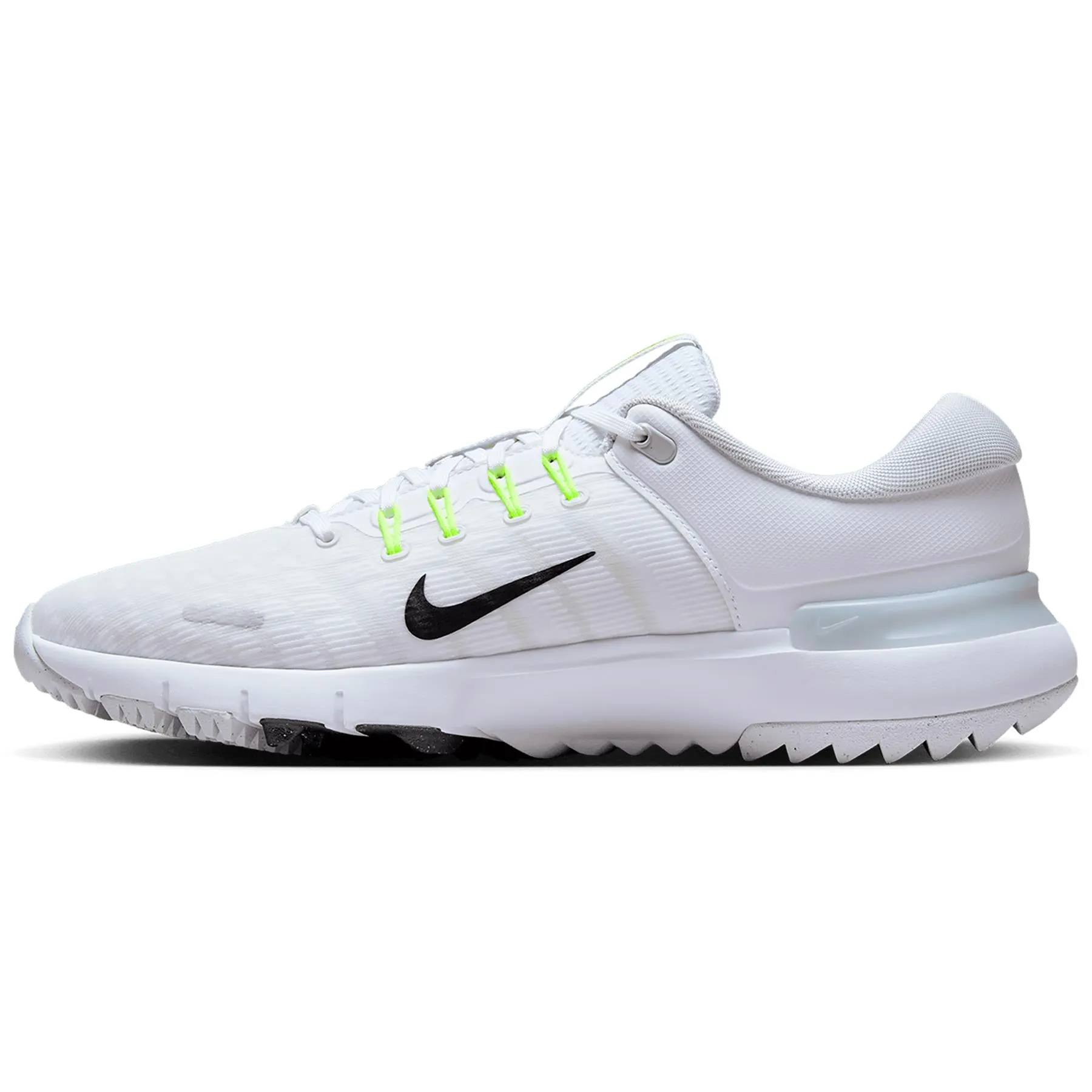 Nike Free Golf Shoes White/Grey - 2024