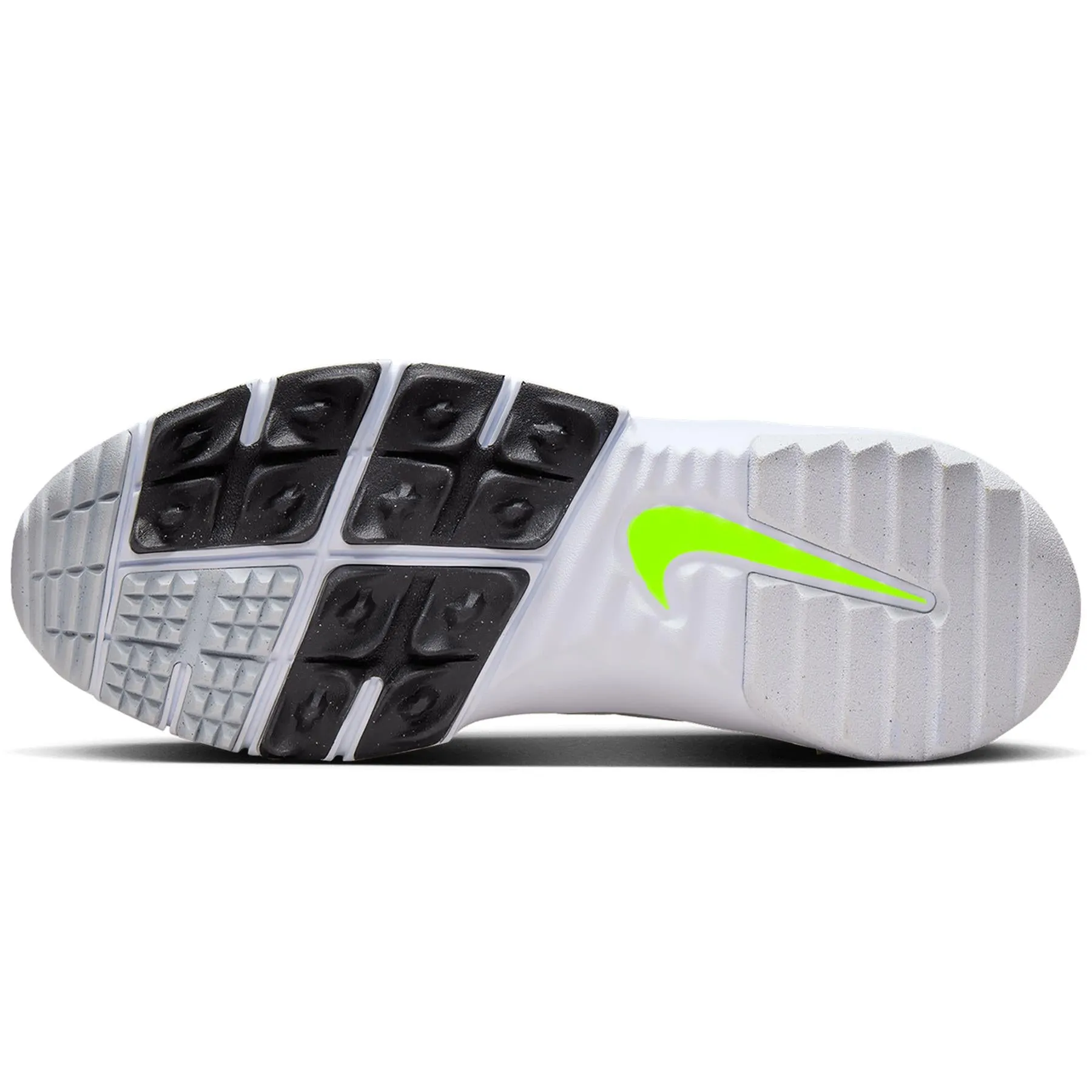 Nike Free Golf Shoes White/Grey - 2024