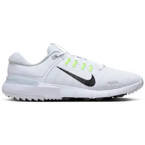 Nike Free Golf Shoes White/Grey - 2024