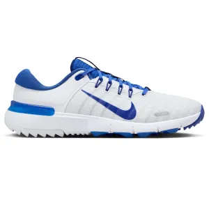 Nike Free Golf Shoes White/Navy - 2025