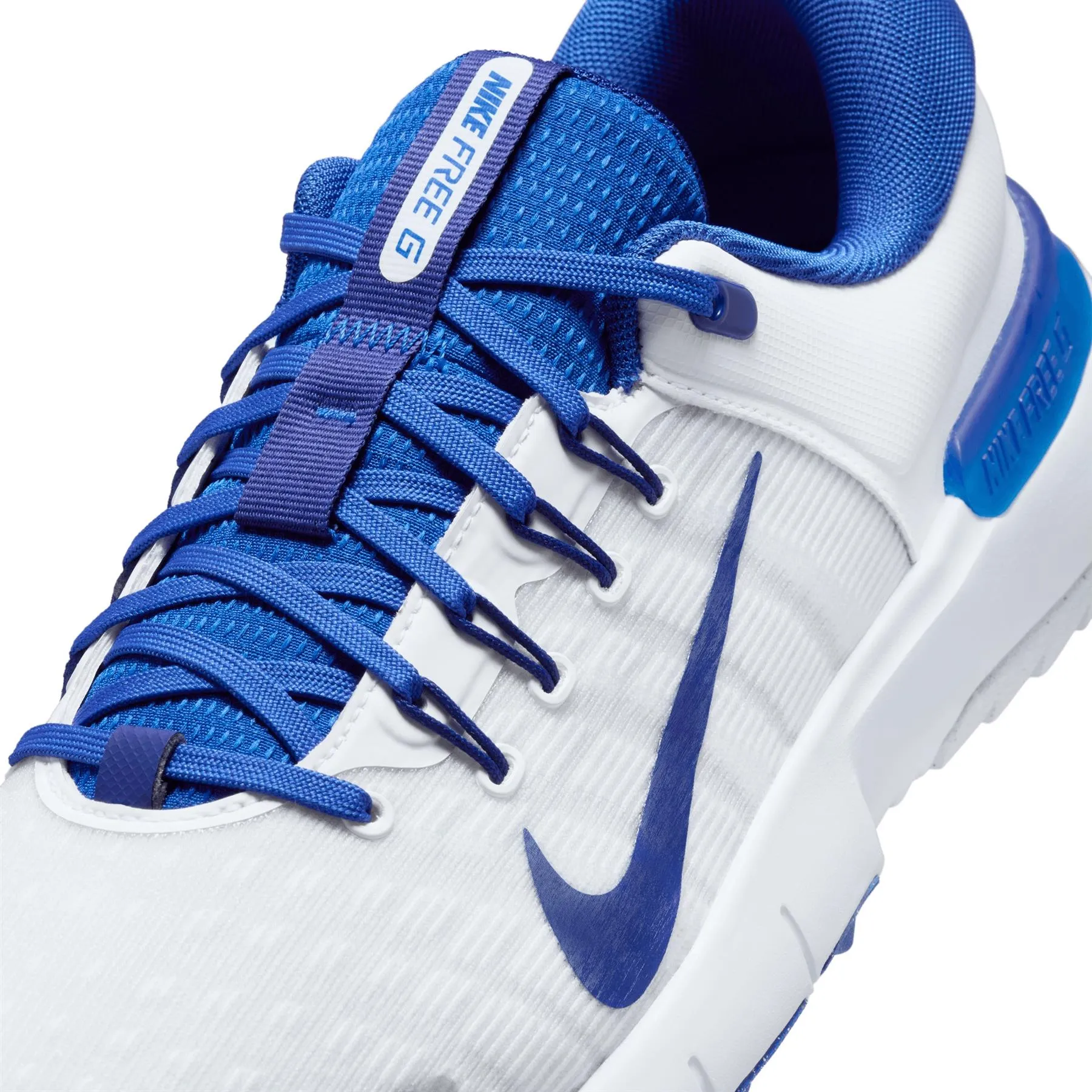 Nike Free Golf Shoes White/Navy - 2025