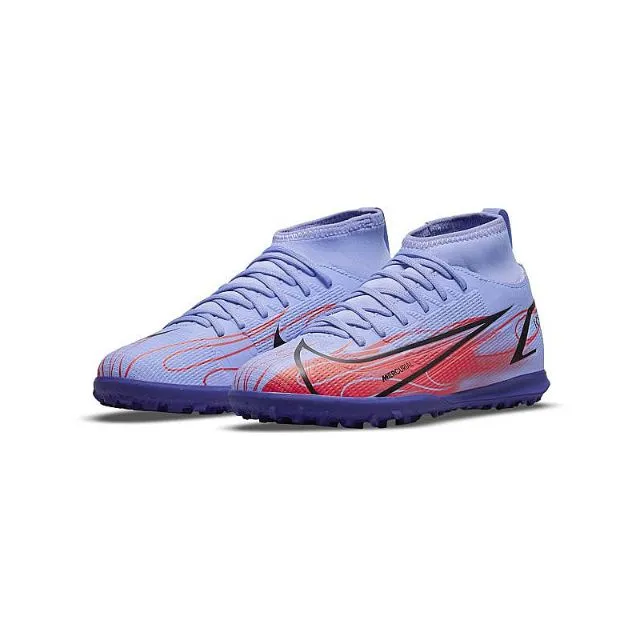 Nike Jr. Mercurial Superfly 8 Club Boys Football Espadrilles Silver