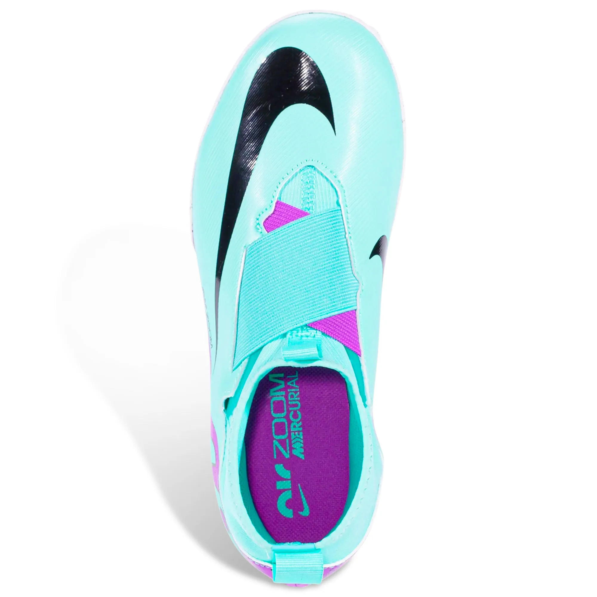 Nike Jr. Zoom Superfly 9 Academy Turf Soccer Shoes (Hyper Turquoise/Fuchsia Dream)