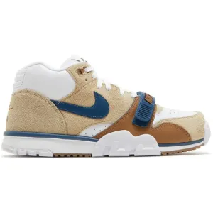 Nike Men's Air Trainer 1 Mid Shoes -  Limestone / Ale Brown / White / Valerian Blue