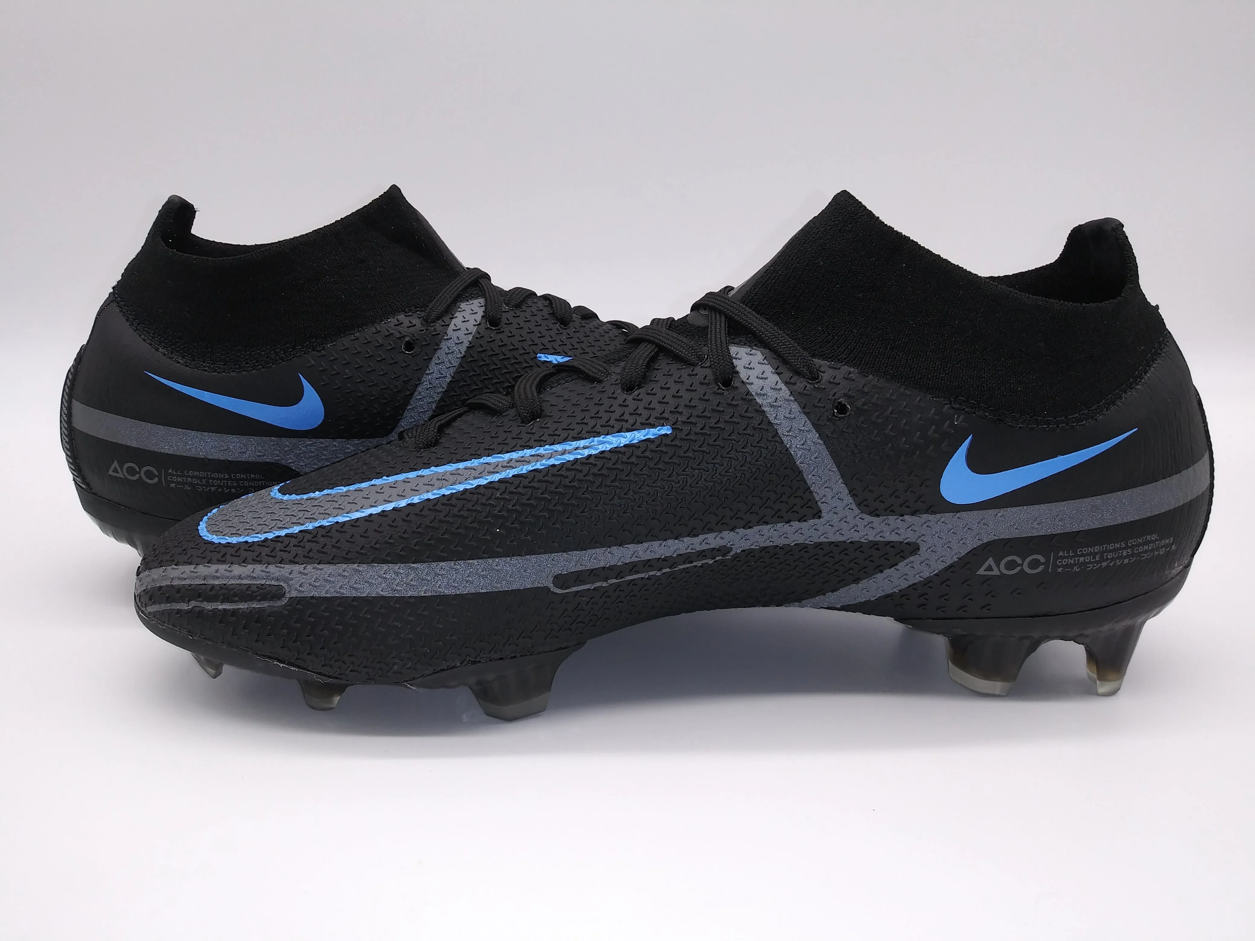 Nike Phantom GT2 Elite DF FG Black Blue