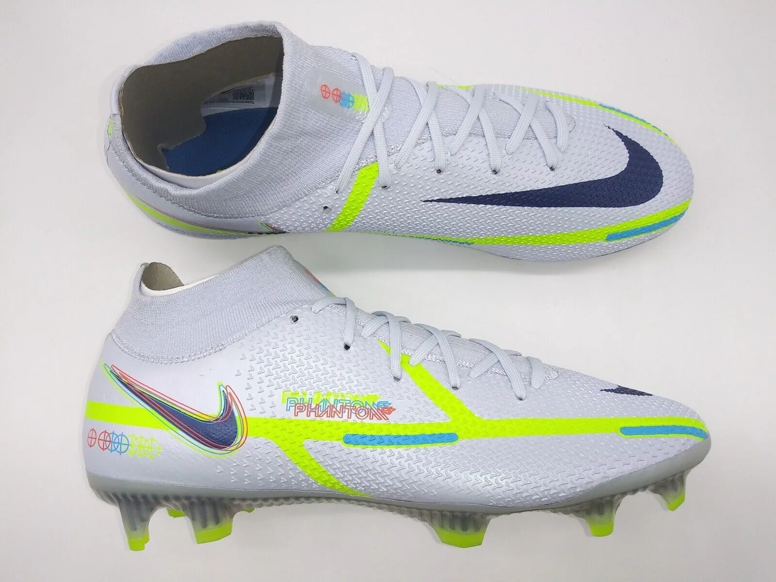 Nike Phantom GT2 Elite DF FG  White Volt