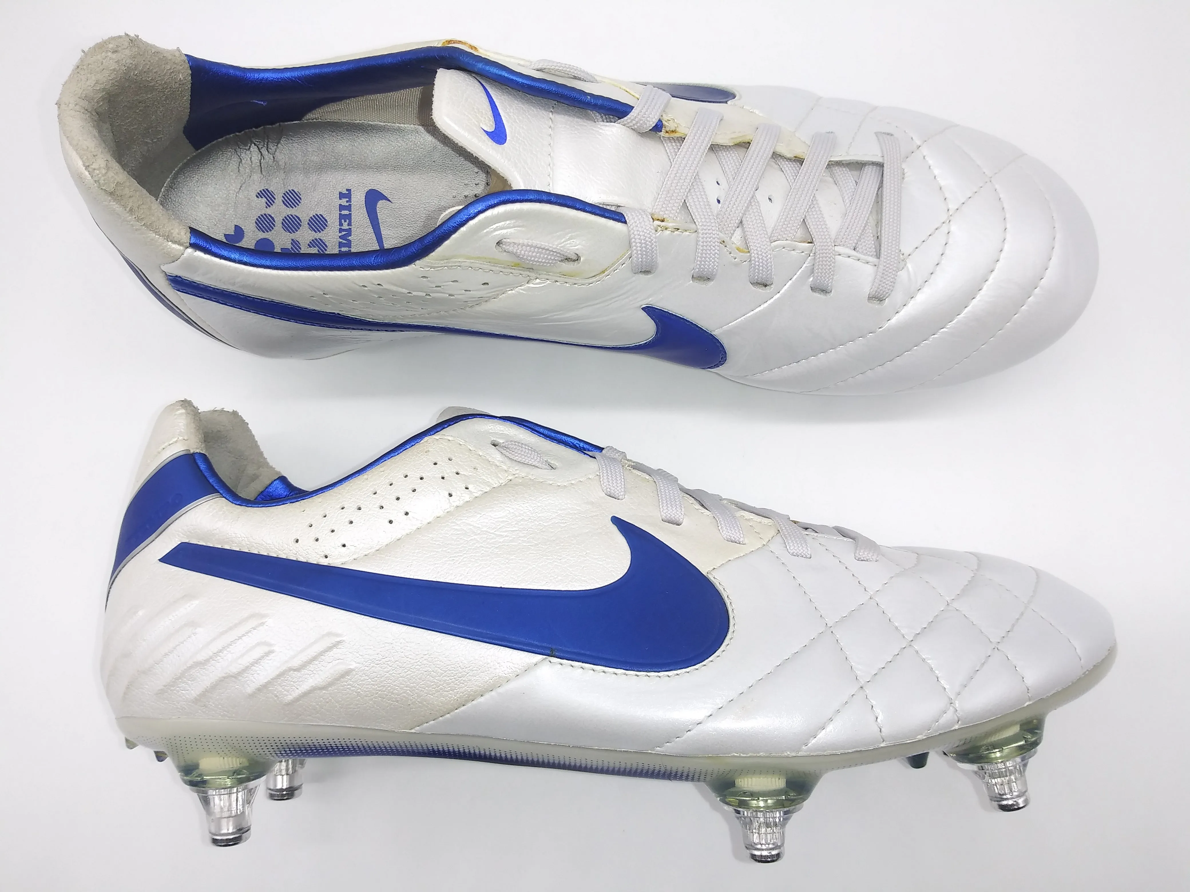 Nike Tiempo Legend IV SG White Blue