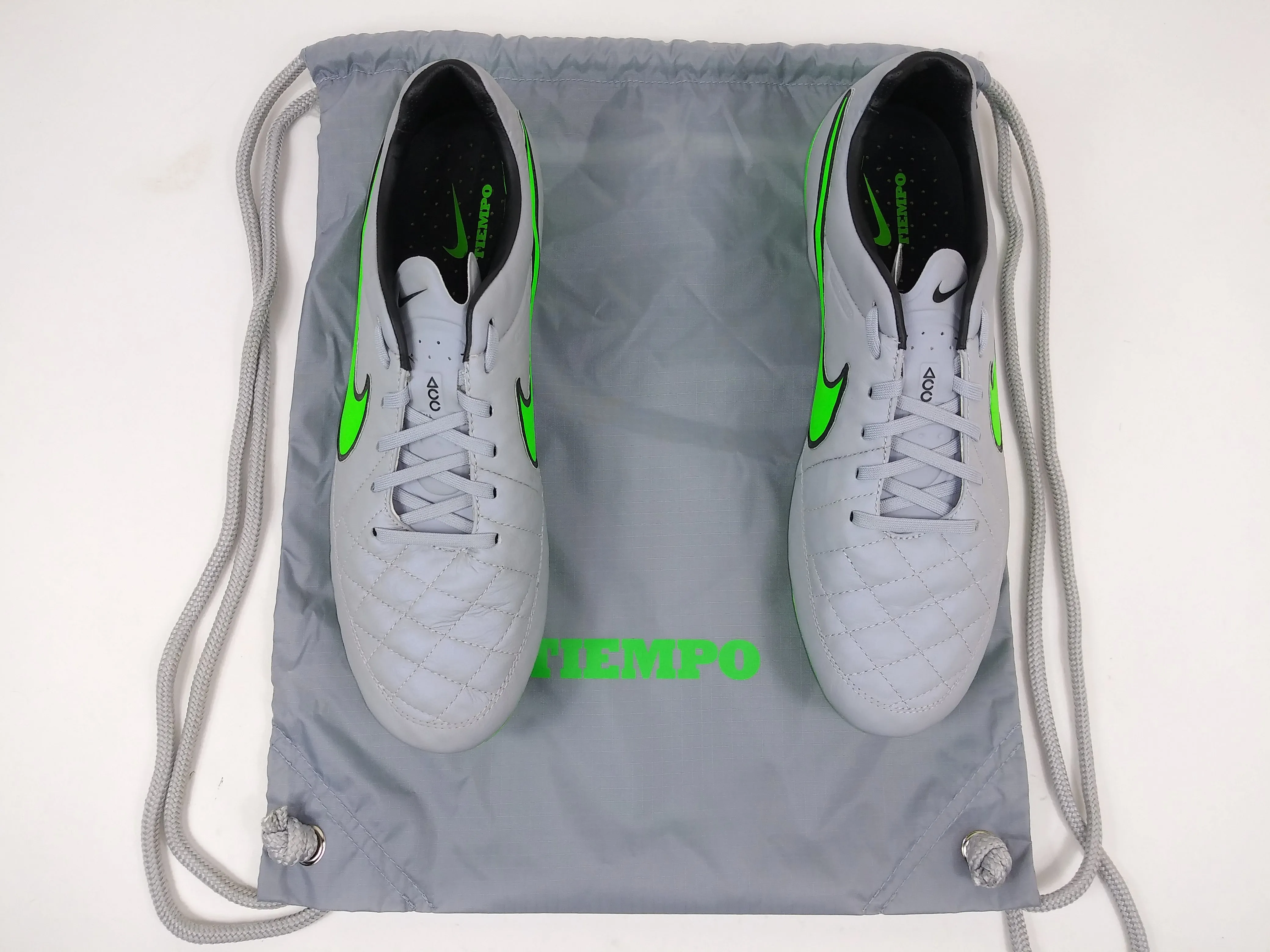 Nike Tiempo Legend V FG Gray Green