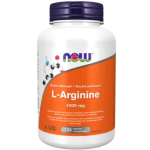 NOW L-Arginine 1000MG 120 Tabs