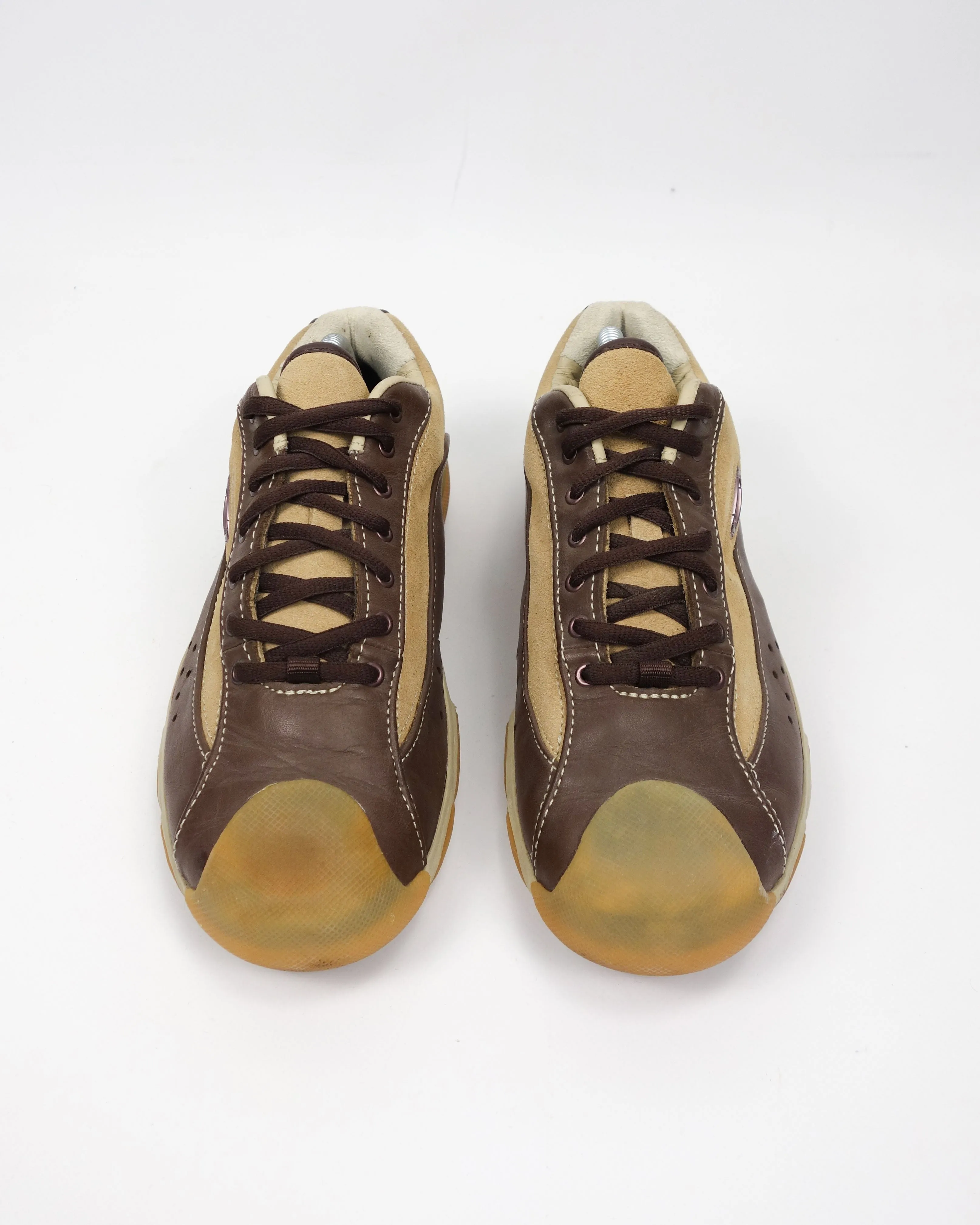 Oakley Twitch Brown Suede Sneakers 2000's