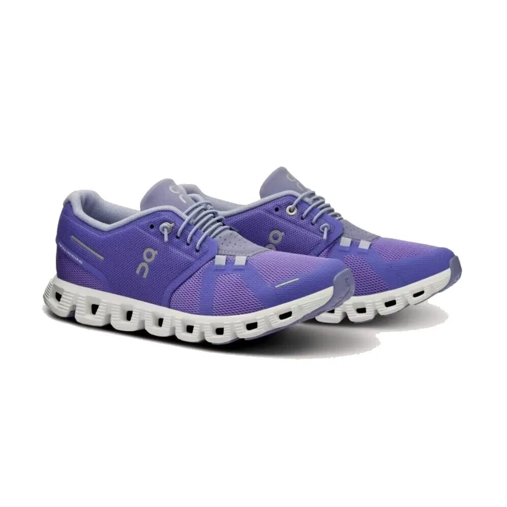 ON RUNNING CLOUD 5 BLUEBERRY/FEATHER - WOMENS