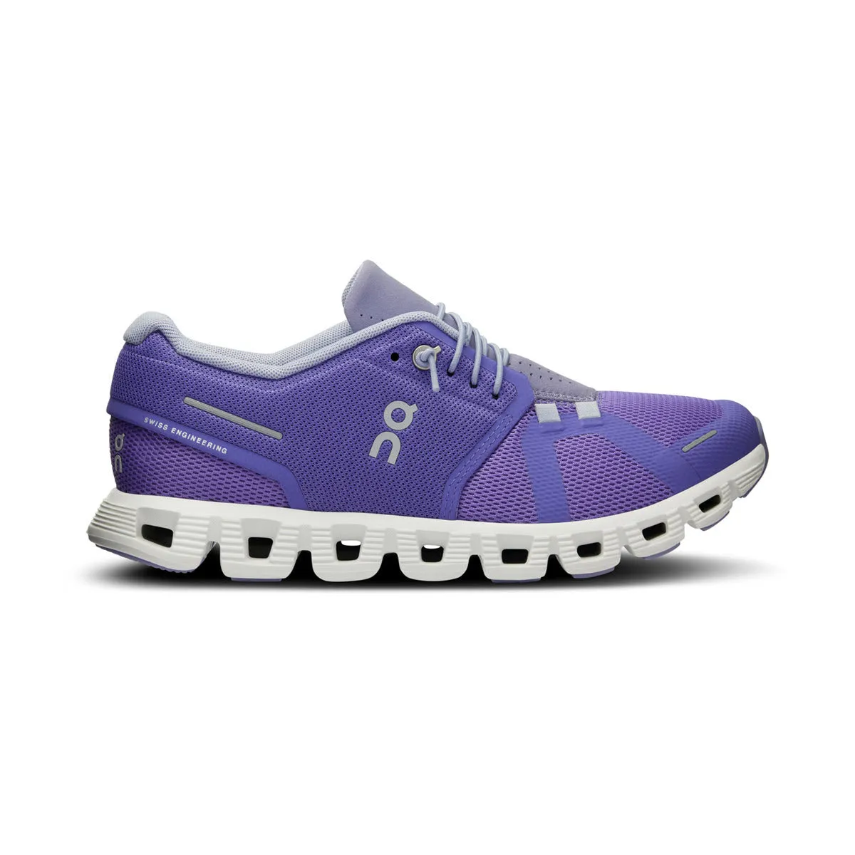 ON RUNNING CLOUD 5 BLUEBERRY/FEATHER - WOMENS