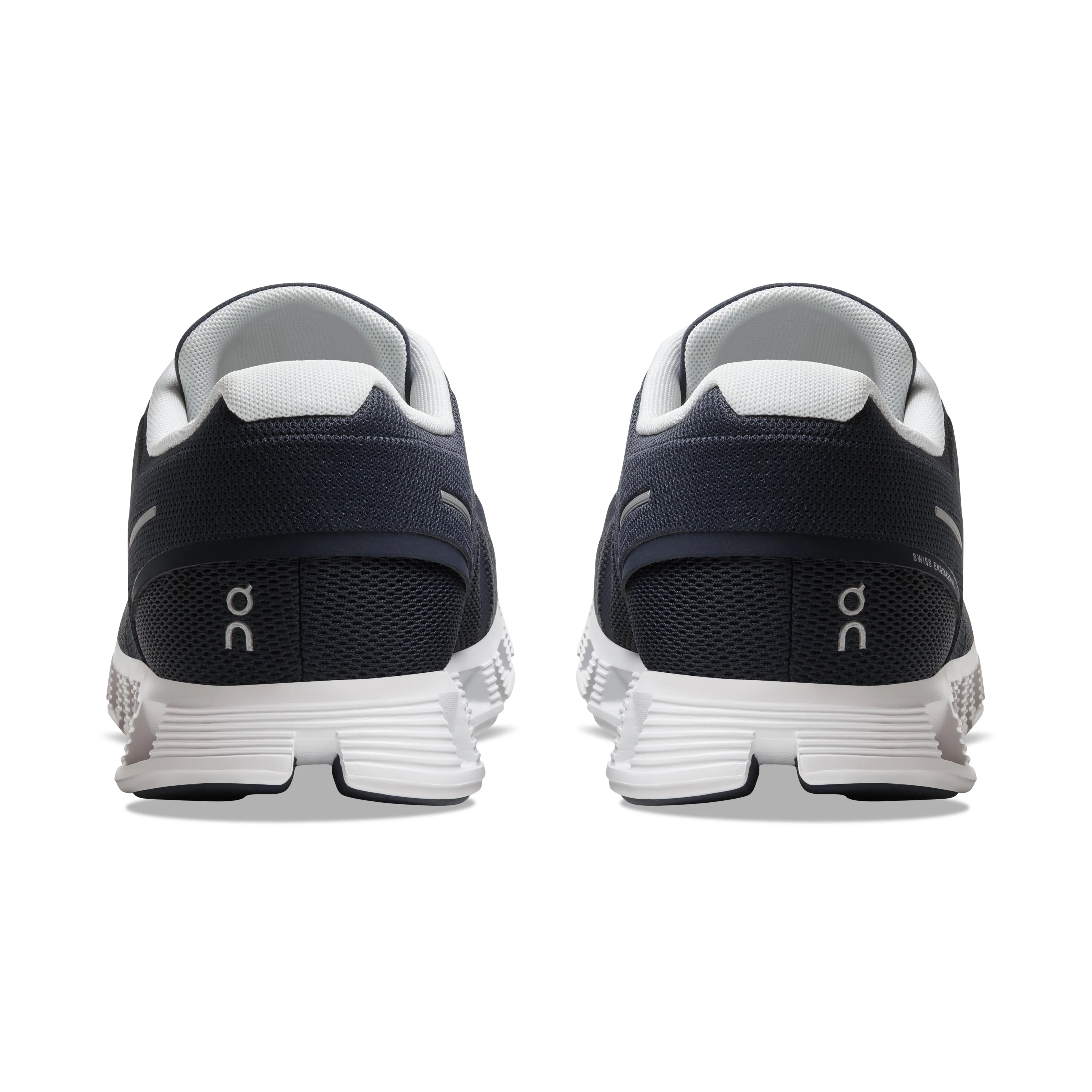 On Running Men's Cloud 5 Running Shoe in Midnight White