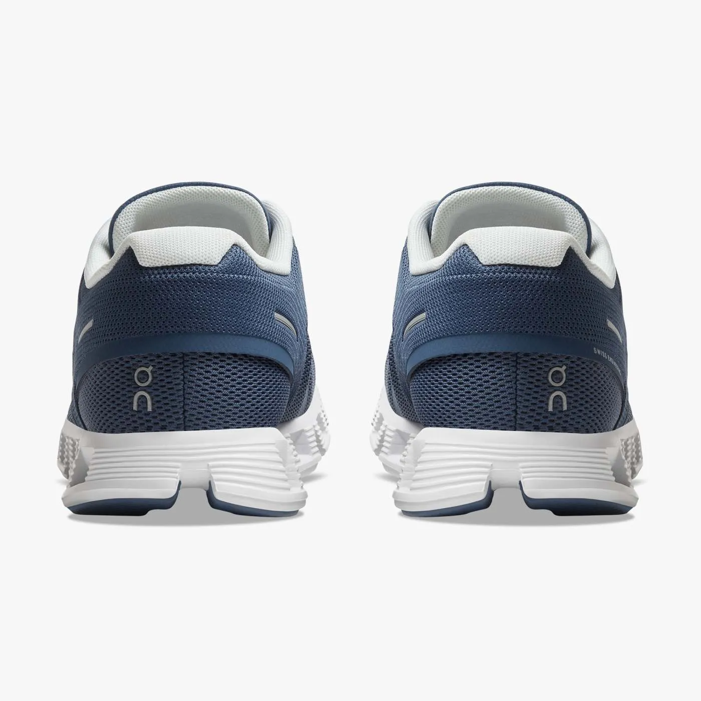 On Running Women's Cloud 5 Shoes - Denim / White