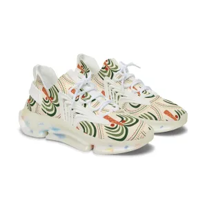 Palm Tree Women's Mesh Sneakers