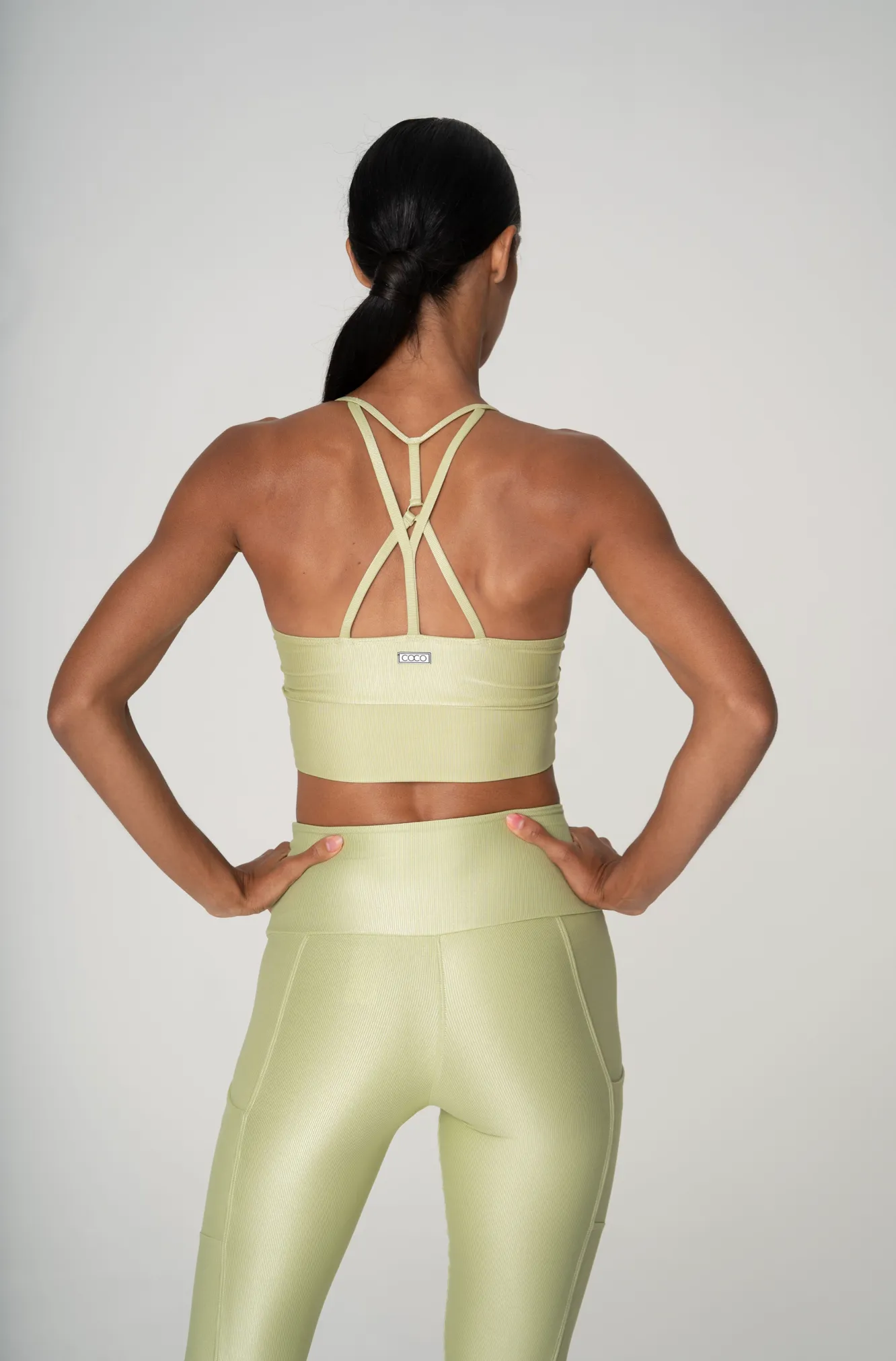 Paloma Sports Bra - Muted Green