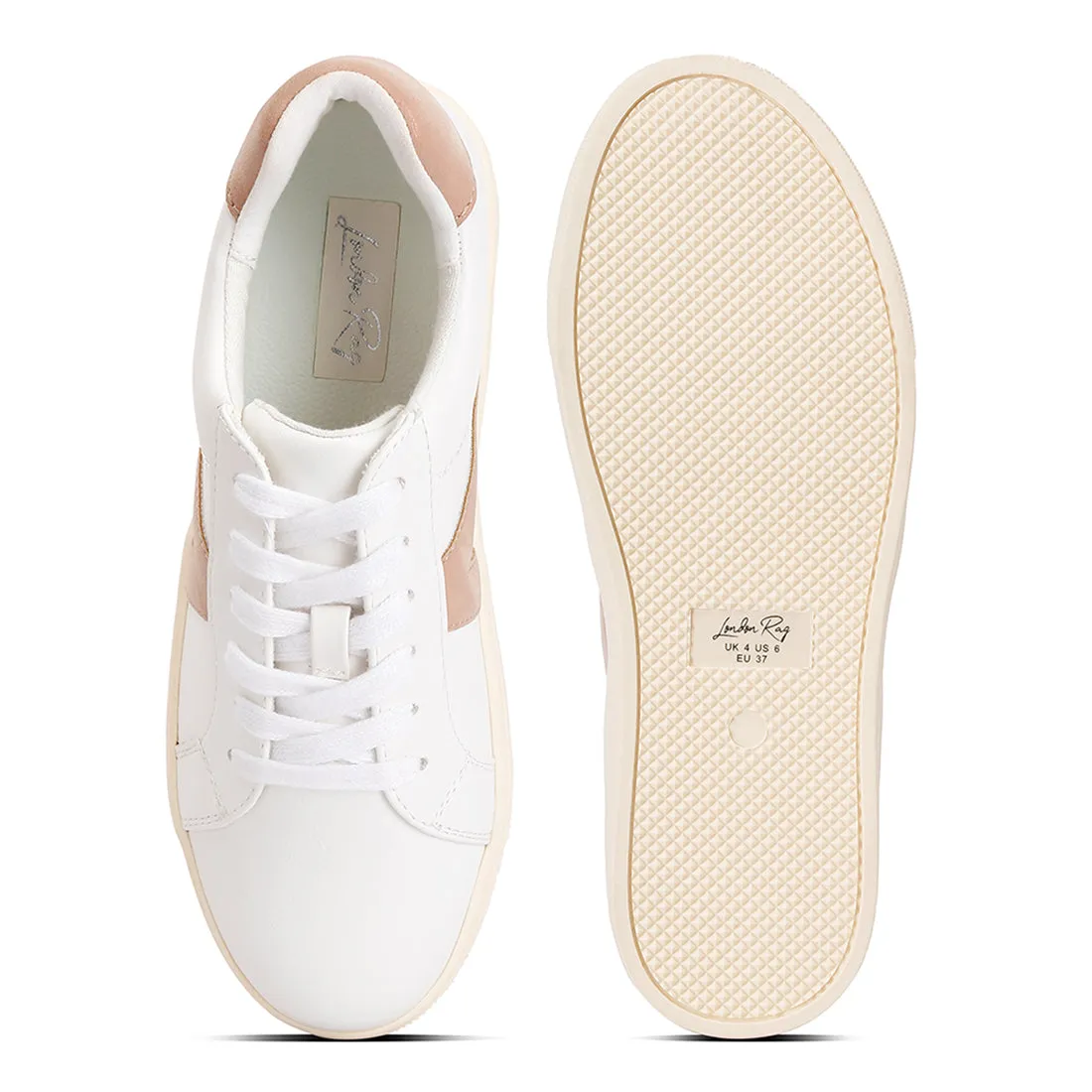 Panelling Detail Casual Sneakers