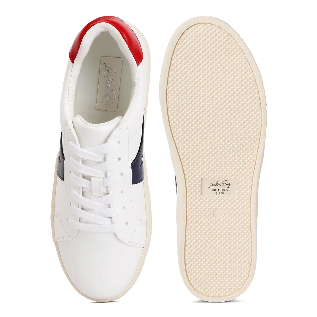 Panelling Detail Casual Sneakers