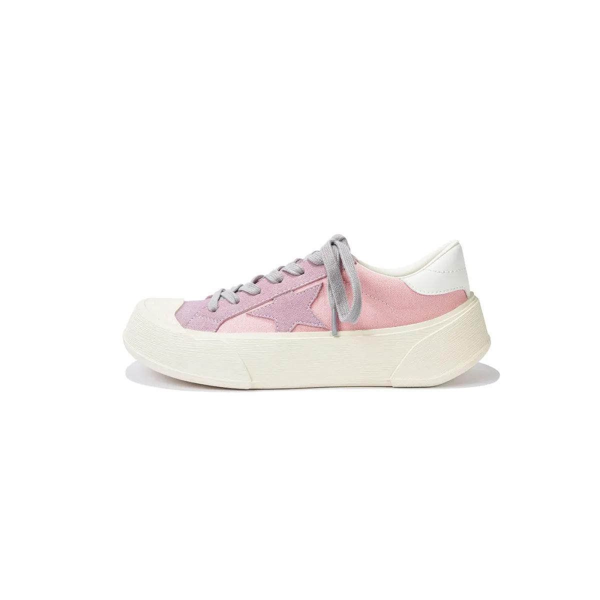 Pastel Star Canvas Sneakers