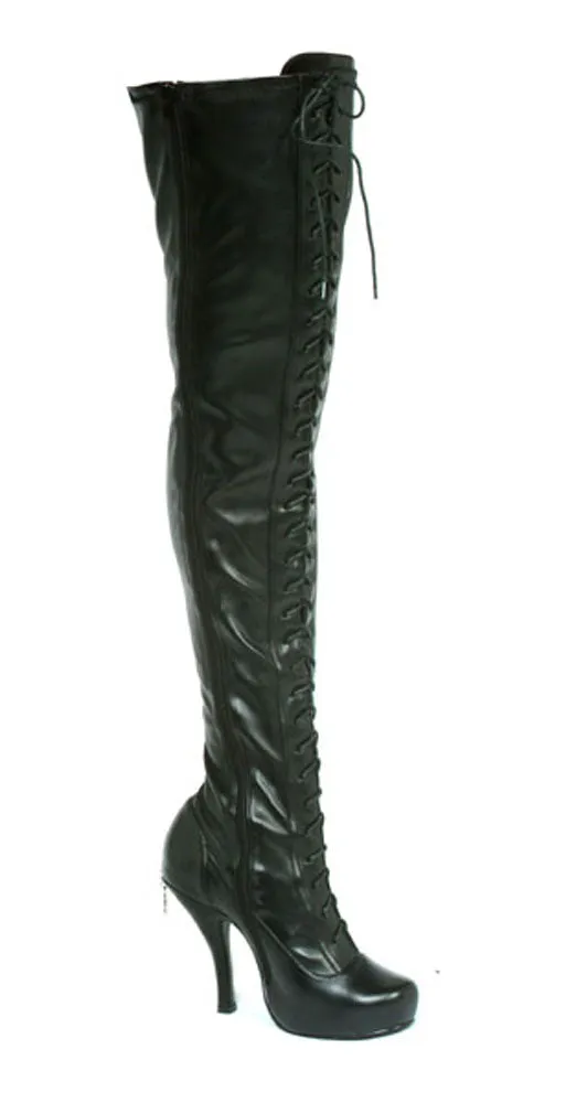 Penthouse 4.5" Concealed Platform Thigh High Boot