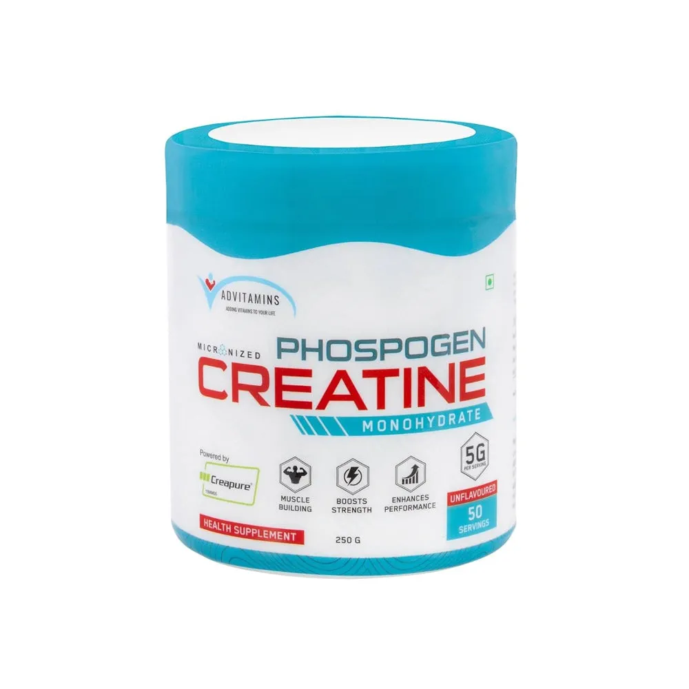 Phosphogen Creatine Monohydrate Powder 250g Advitamins