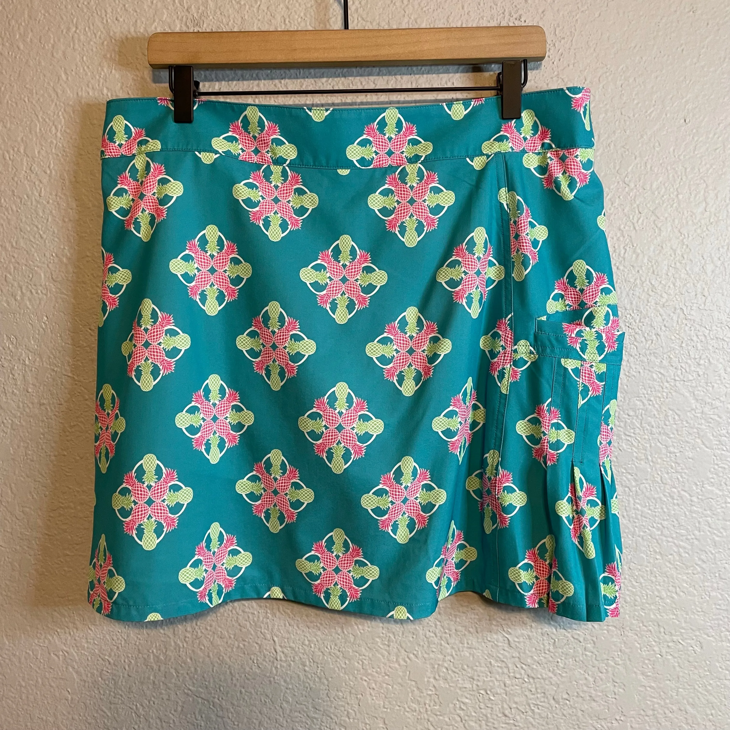 Pineapple Golf Skort