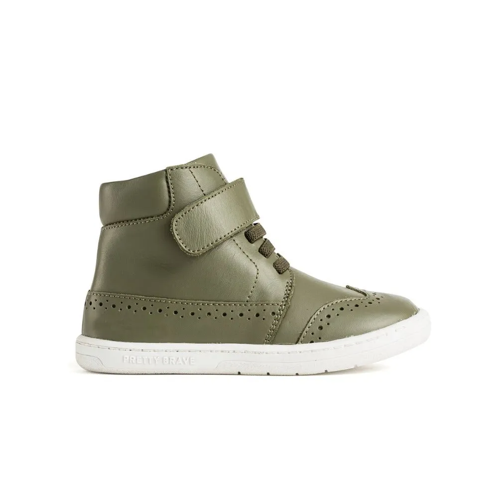 Pretty Brave Harley Boot Olive