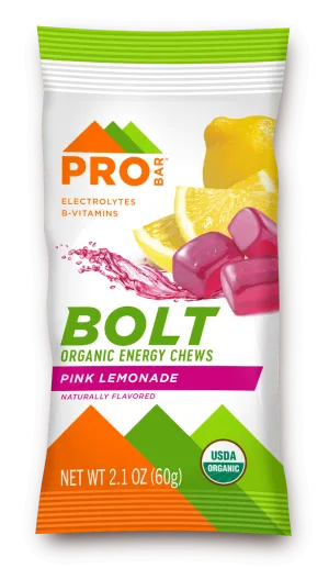 Probar Bolt Chews Pink Lemonade