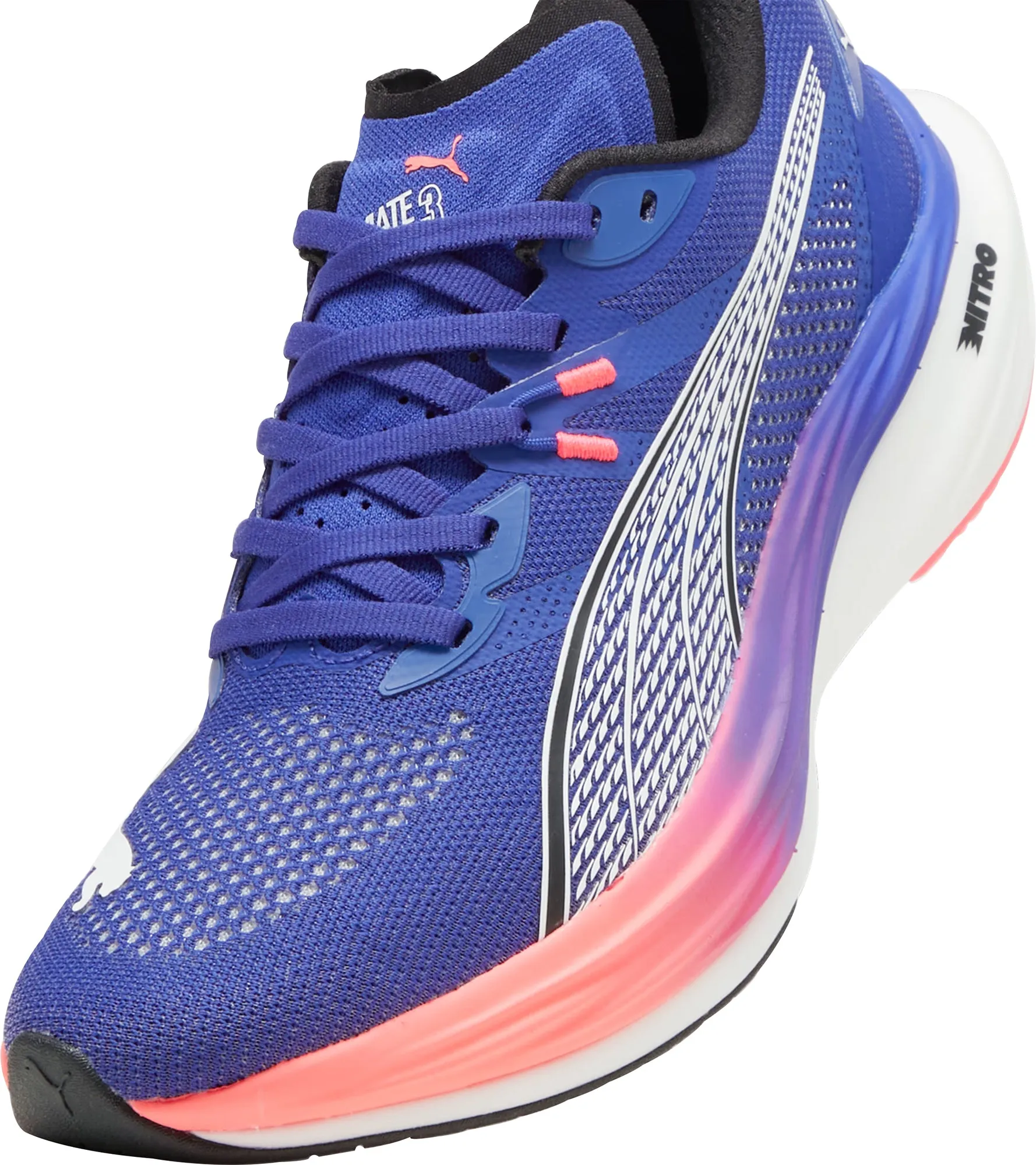 Puma Deviate Nitro 3 Mens Running Shoes - Blue