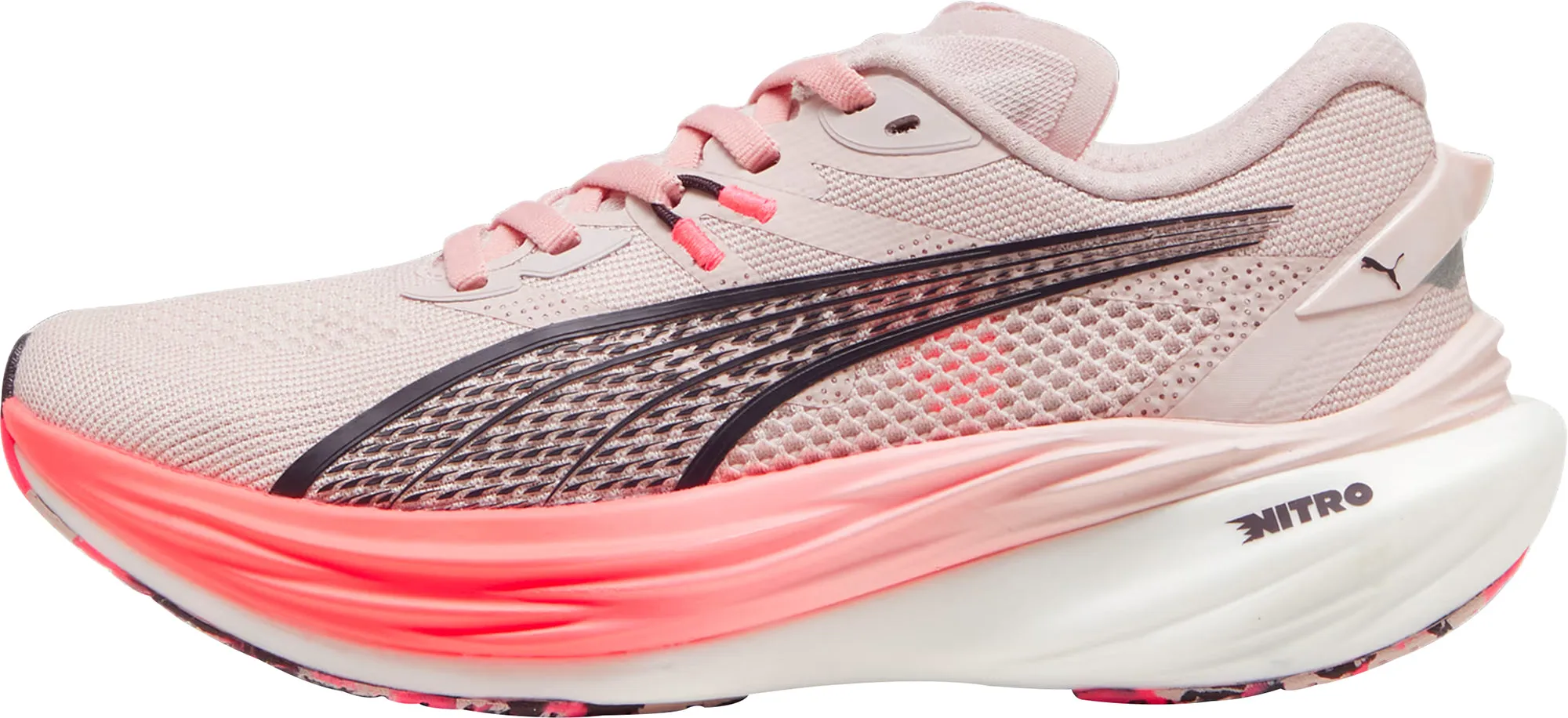 Puma Deviate Nitro 3 Womens Running Shoes - Pink