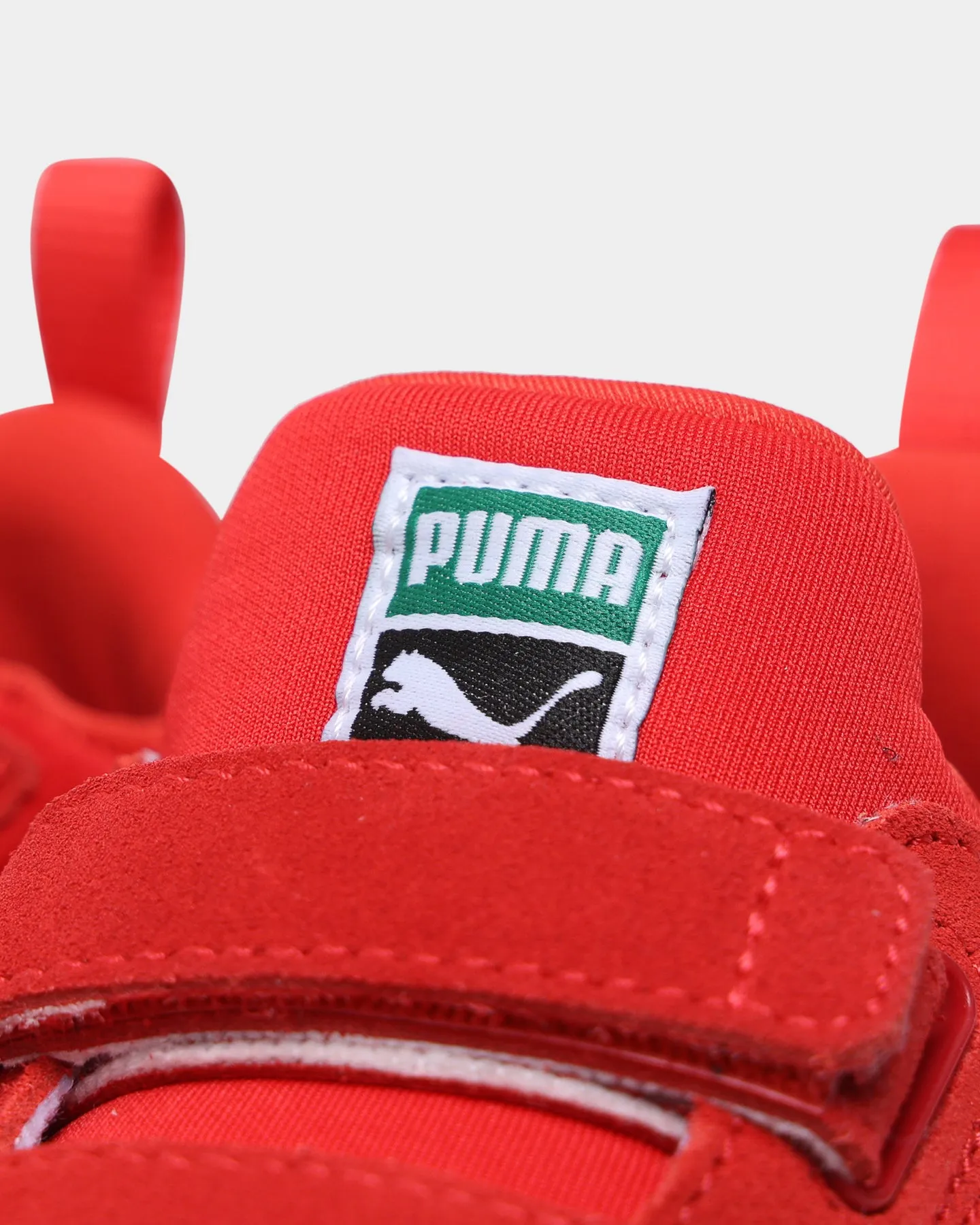 Puma Infant Suede Light Flex High Risk Red/Puma White