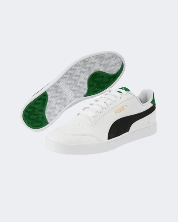 Puma Shuffle Men Lifestyle Shoes White/Black/Green