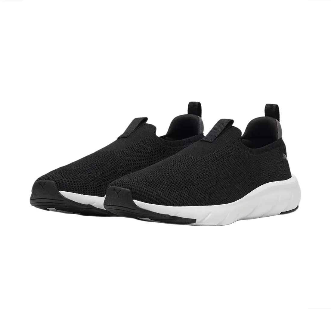 PUMA Softride Flex Slip-On Knit Men's Shoes Black