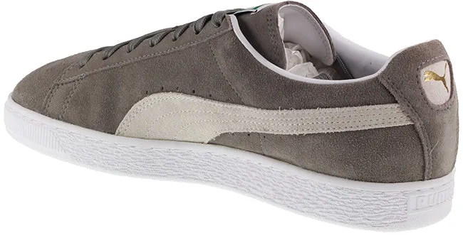 Puma Trainers Womens Suede Classic Plus Grey White