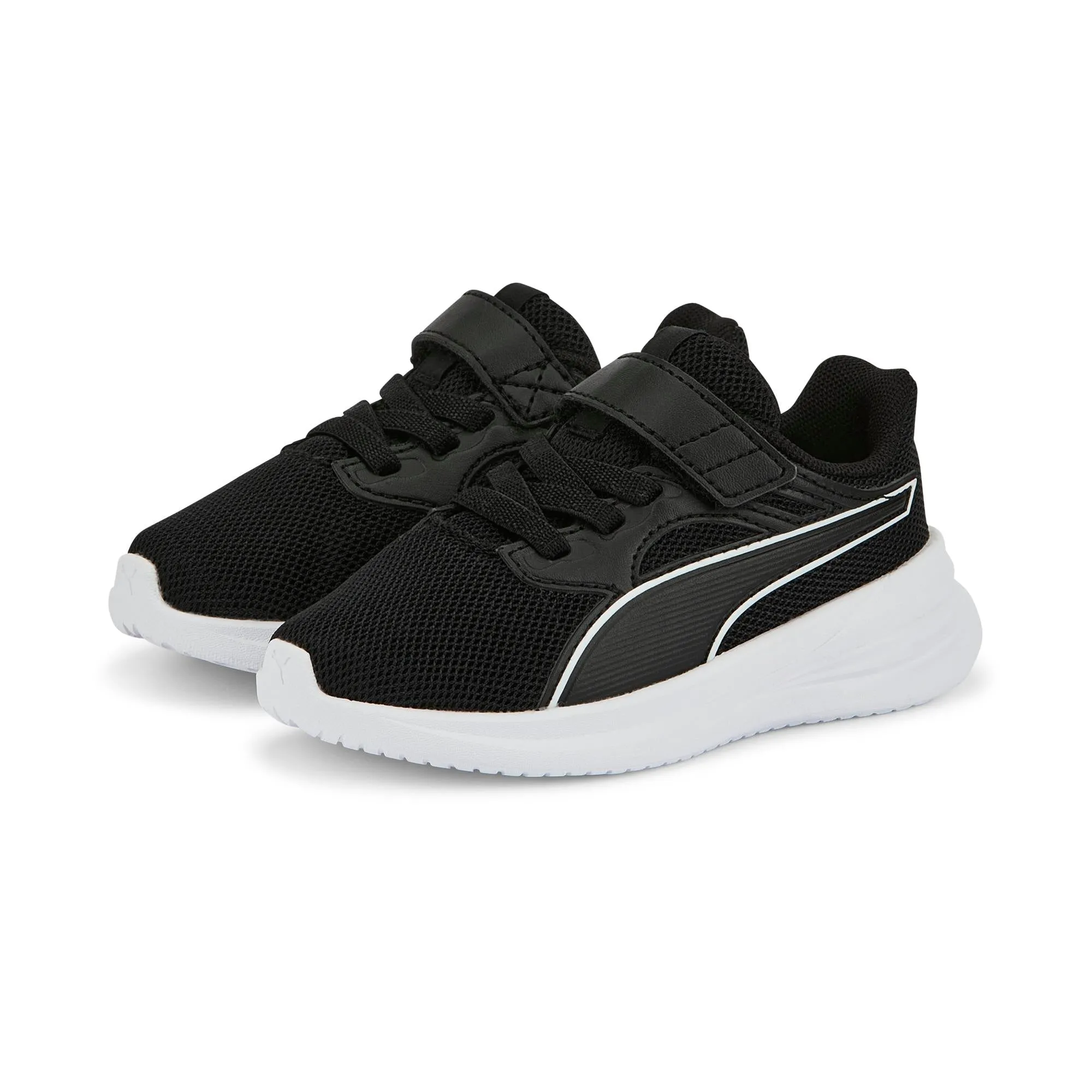 Puma Transport AC Infant Trainers - Boys - Black/White