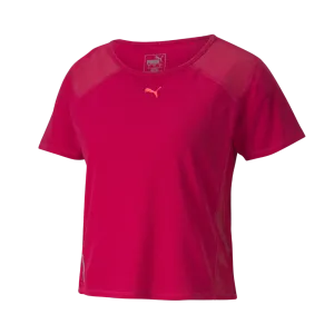 Puma Women  Wo Be Bold Mesh Short Sleeve Tee