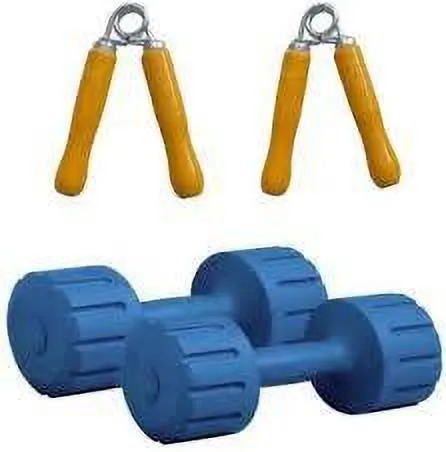 Pvc dumbbel 2kg HOME GYM SET   2kg X 2 Dumble