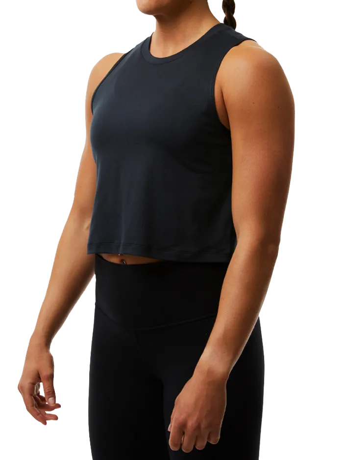 QALO Women's Slate Grey Born Primitive Flex Tank Top