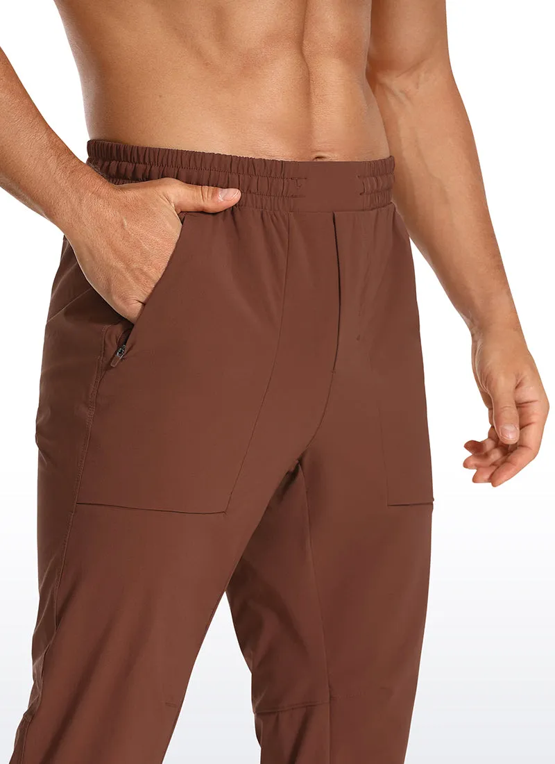 Quick Dry Workout Joggers 29''- Zip Pockets