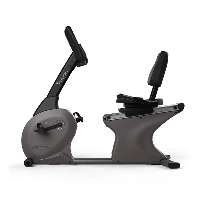 R60 Commercial Recumbent Bike W/Bright White LCD Console